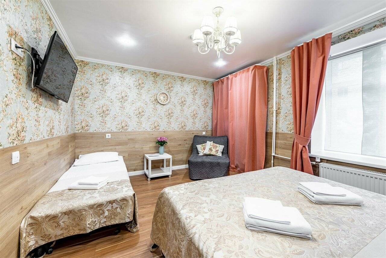 Фотографии номера Семейный номер (подходит для людей с ограниченными физическими возможностями) в Гостинице Арт Авеню Санкт-Петербург