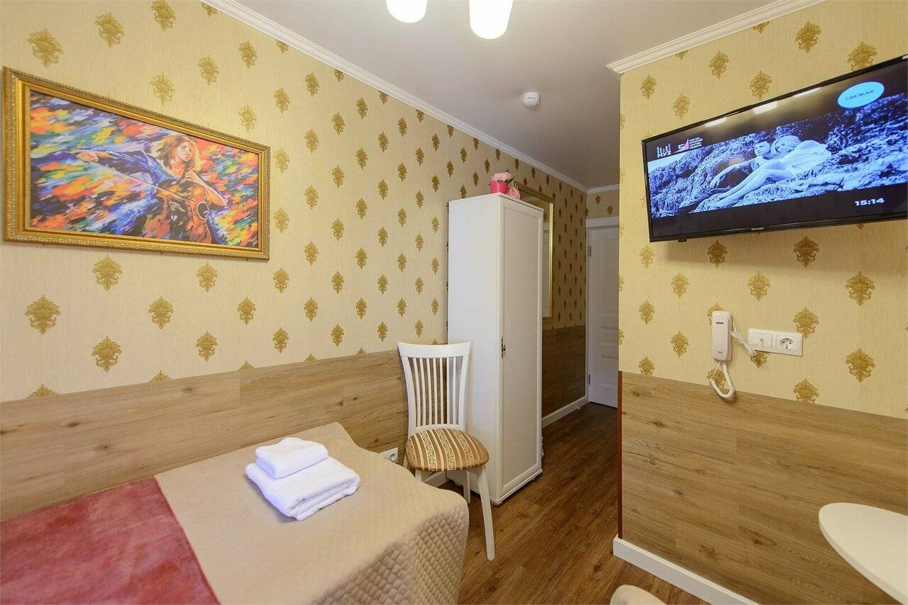 Фотографии номера Стандартный двухместный номер с 1 кроватью или 2 отдельными кроватями в Гостинице Арт Авеню Санкт-Петербург