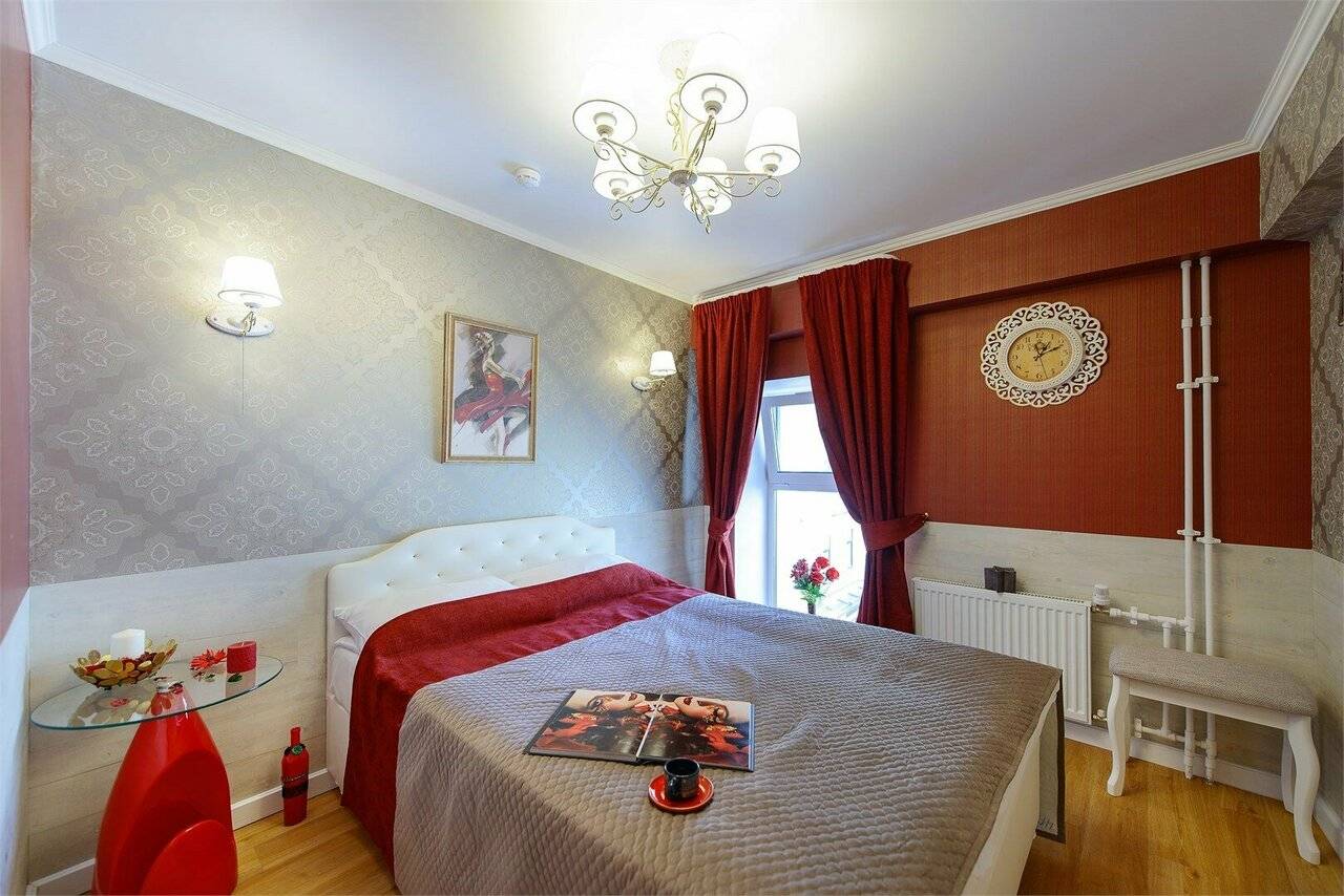 Фотографии номера Комфорт с двуспальной кроватью Плюс в Гостинице Арт Авеню Санкт-Петербург